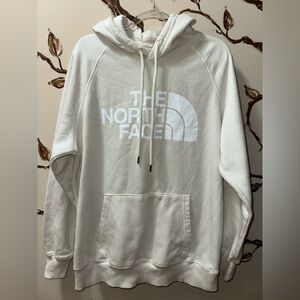 The North Face Women Cream Hoodie
